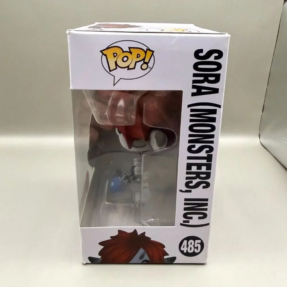 Funko Pop Disney Kingdom Hearts III Sora Monsters Inc Flocked #485 w/ Protector